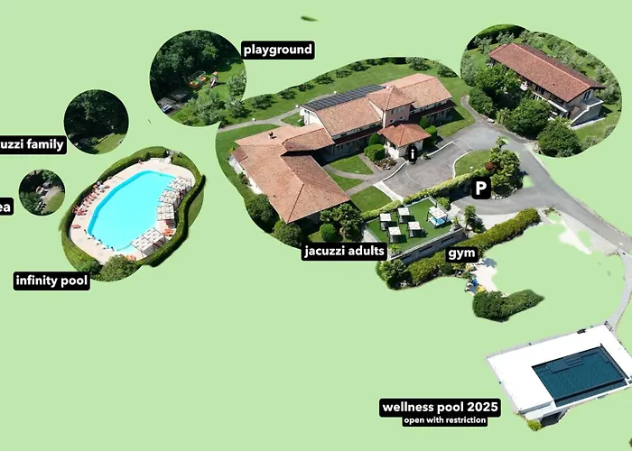 Garda Hill Boutique With Panoramic Pools E Feriegård Soiano Del Lago